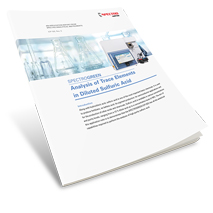 Analysis of Trace Elements in Diluted Sulfuric Acid