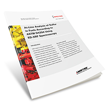 App Brief Sulfur in Fuels Analysis