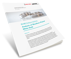 Rhodium Plated White Gold