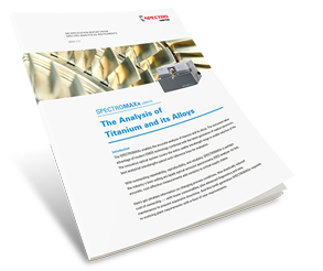 Analysis of Titanium and its Alloys