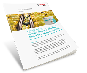 Analysis of Gold-Based Precious Metal Alloys